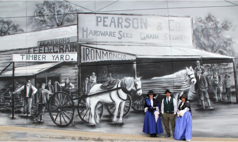 Bunyip's history reflected in eye-catching mural post image