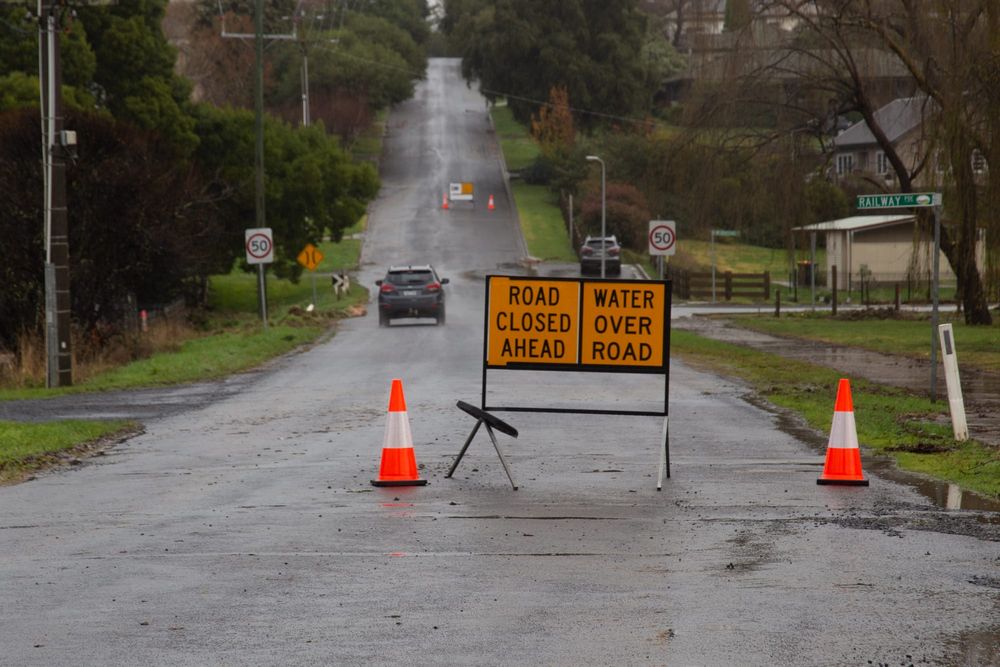 Damage closes road post image