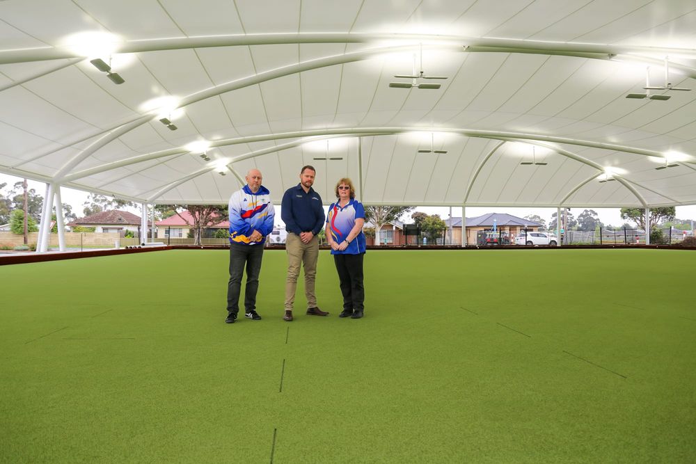 The dome unveiled at Longwarry post image