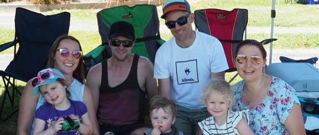 Families enjoy races post image