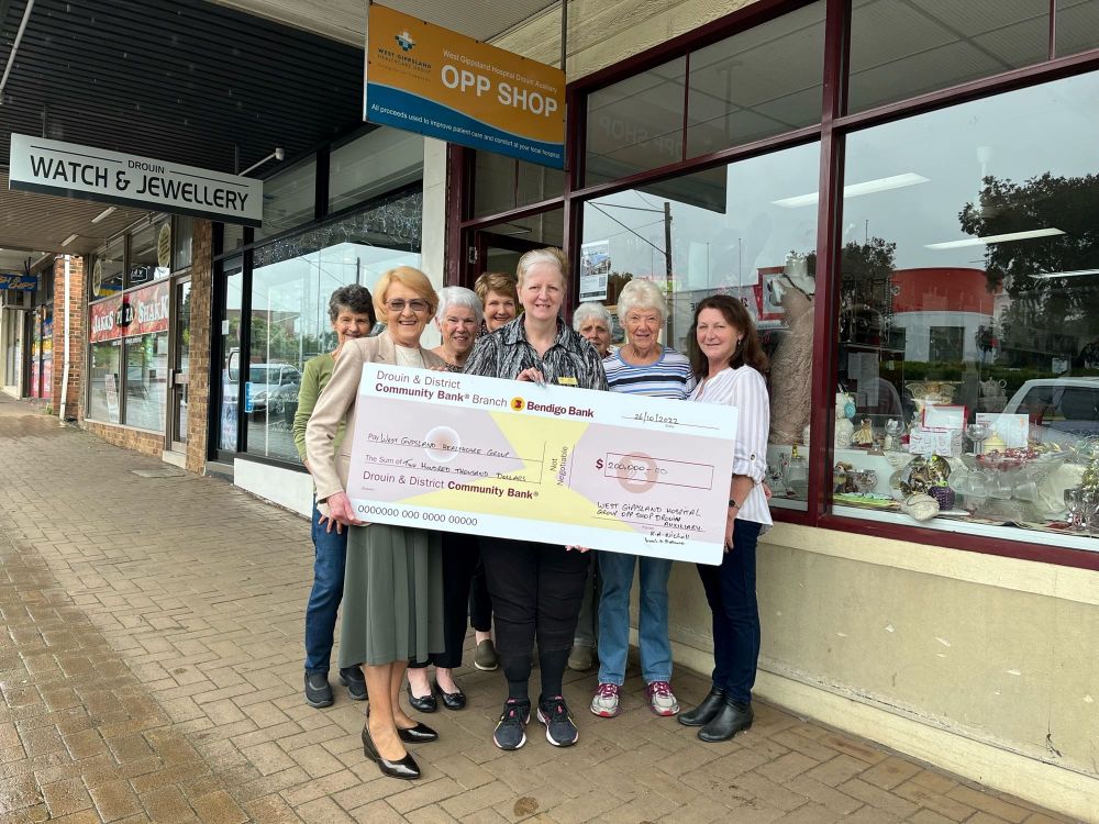 Op shop donation funds equipment post image