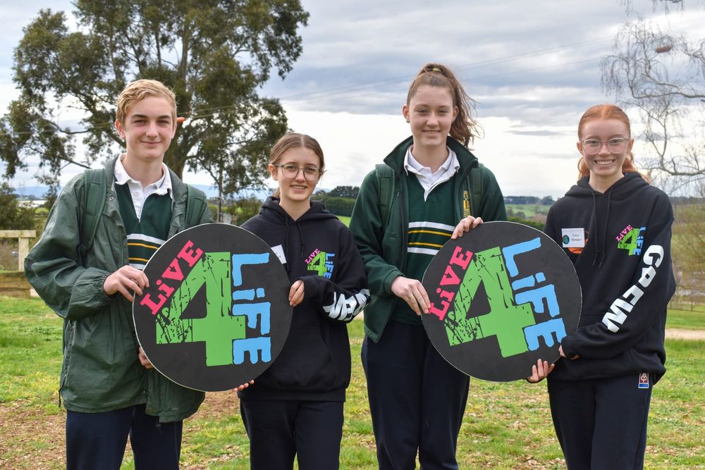 Local students attend health launch post image