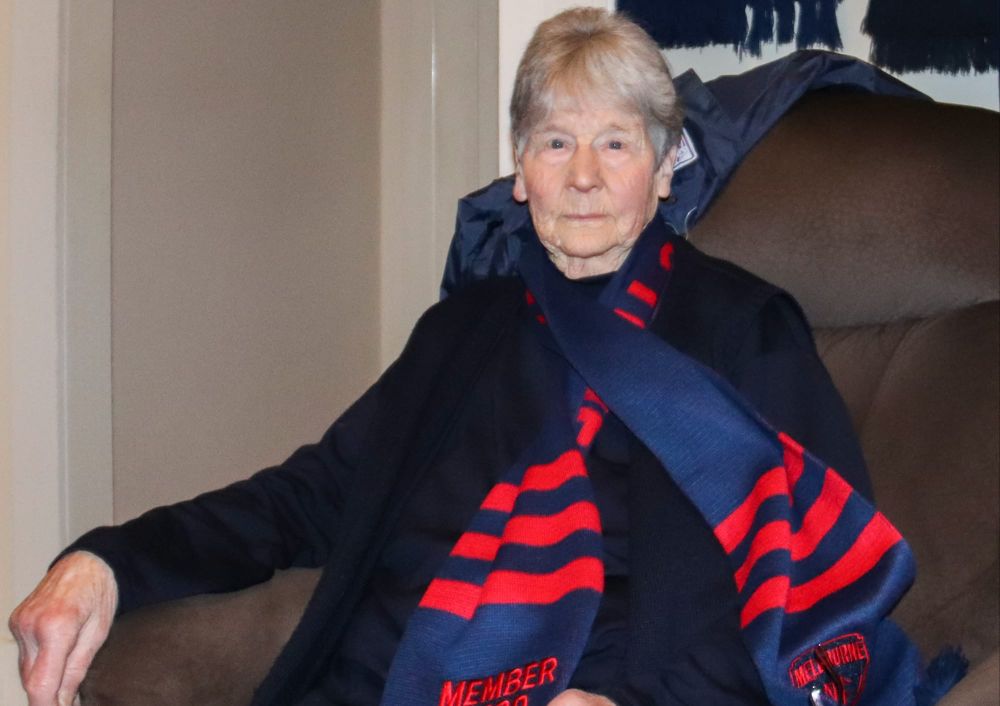 Nancy chalks up another century for the family post image