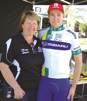 Brenton leads national road series post image