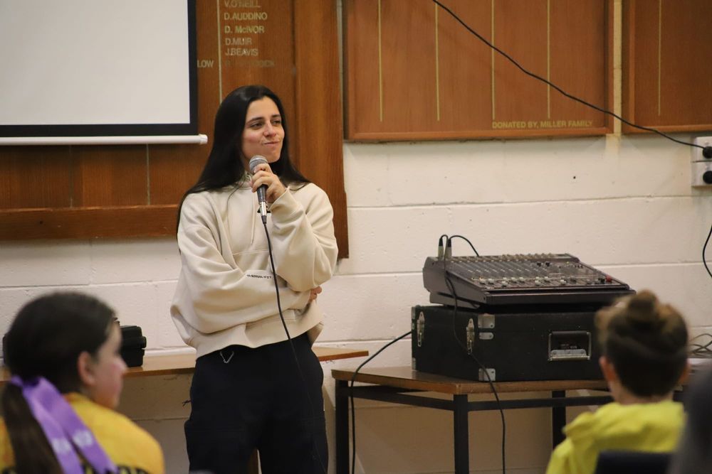 Matildas star helps out post image