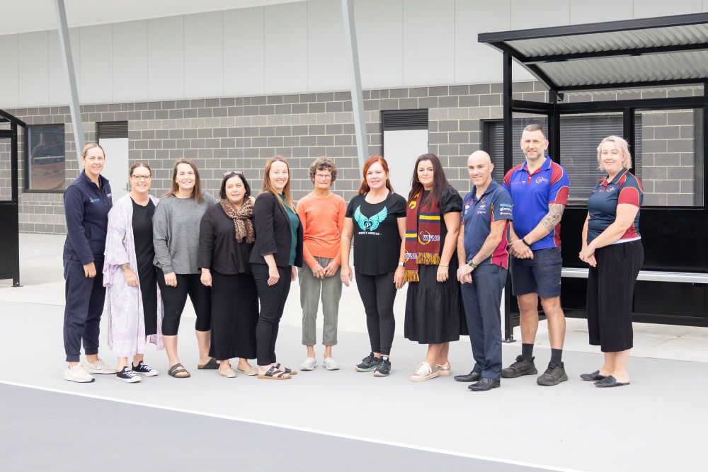 New netball pavilion named for Liza post image