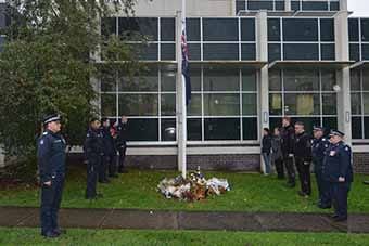 Warragul Police honour officers killed in Melbourne post image