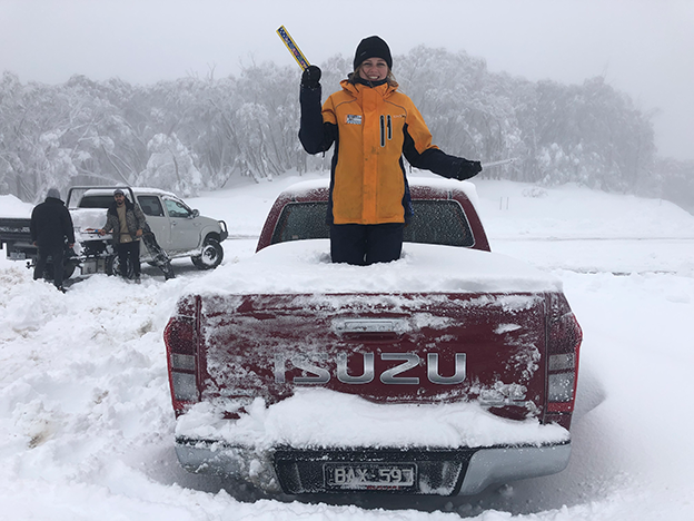 Storms bring snow to Gippsland post image
