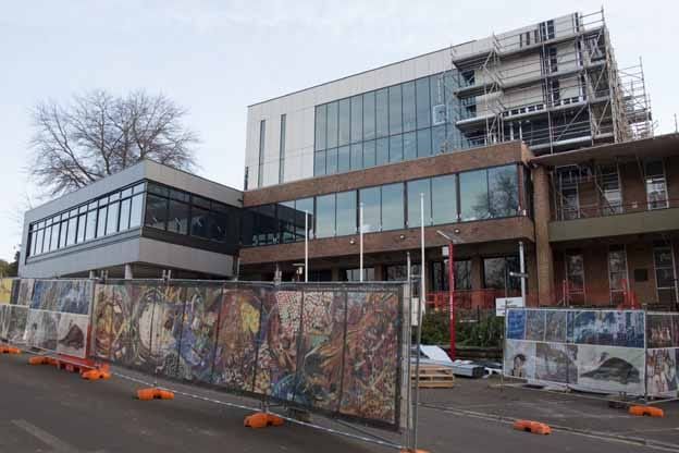 Arts centre delay post image
