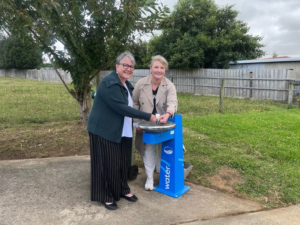 More public drink fountains in shire post image