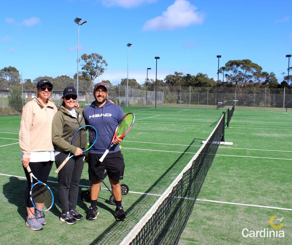Bunyip celebrate court resurfacing post image