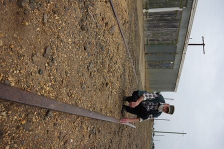 End of the line post image