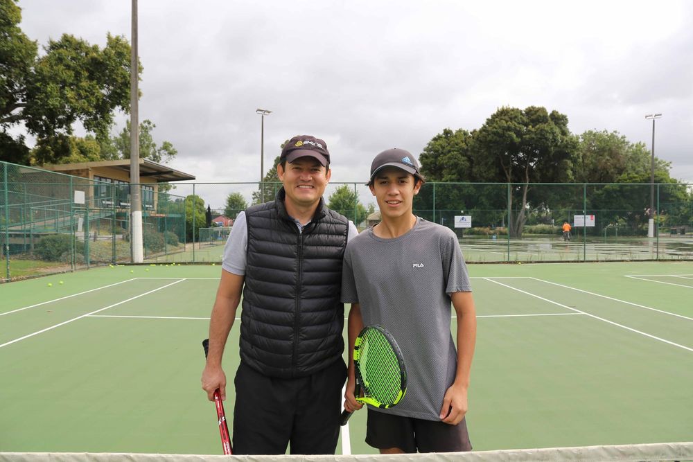 International experience for tennis ace Alan Valenzuela post image