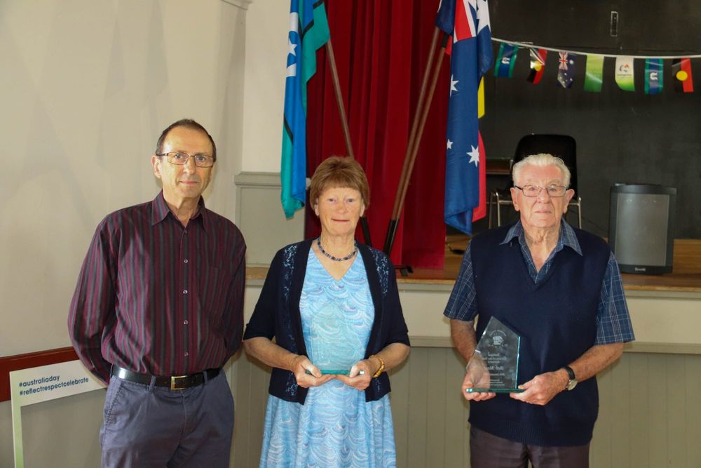 Glenys and Bob named Trafalgar's top citizens post image