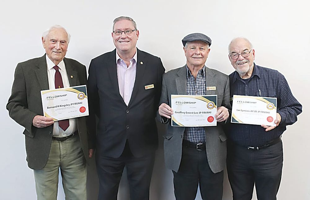 JPs honoured as fellows post image
