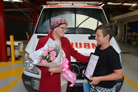 Bravery award for Blake post image