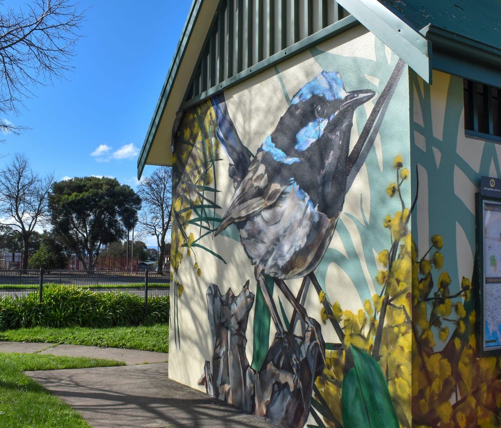 Murals brighten public spaces post image