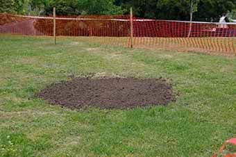 Park section closed after ground sinks in post image