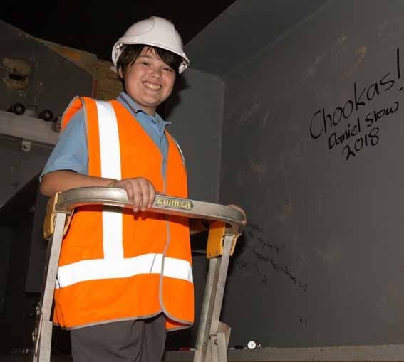 Golden bolt marks milestone post image