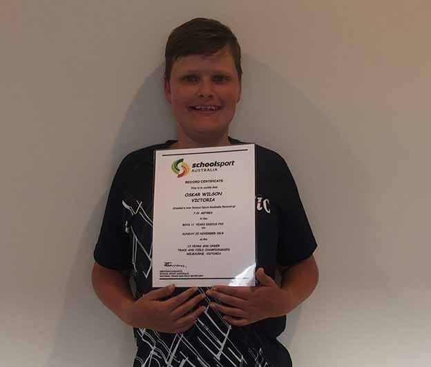 Oskar sets record post image