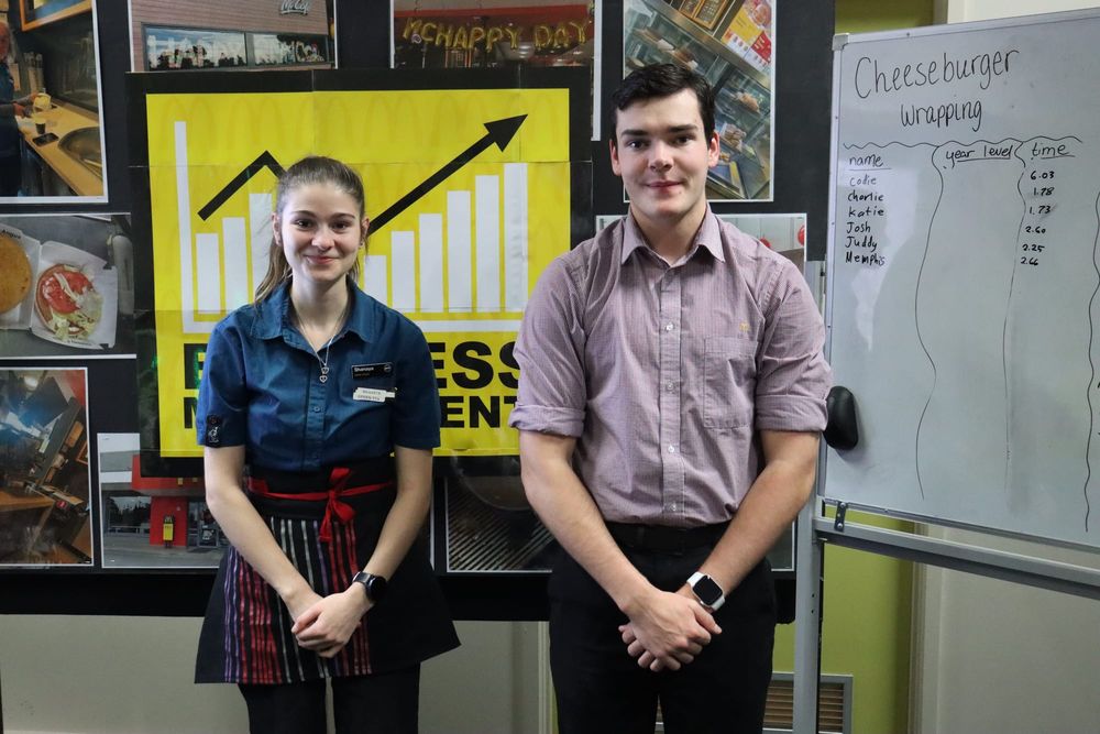 Students promote VCAL jobs post image