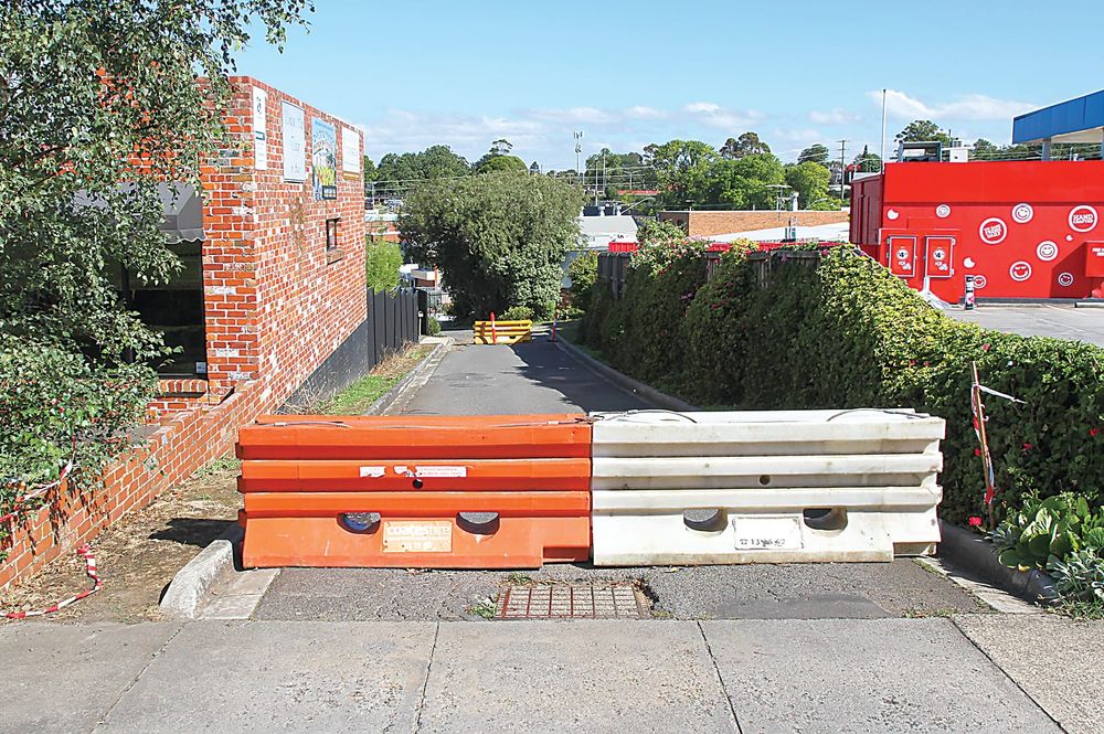 Flood damage closes Drouin lane post image