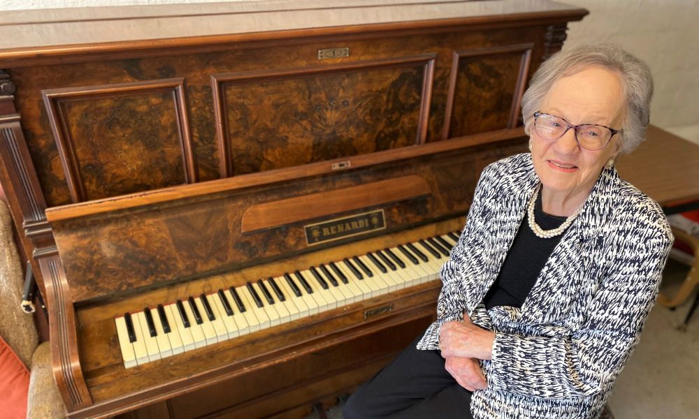 Piano gifts Claire Henshall a life of music post image