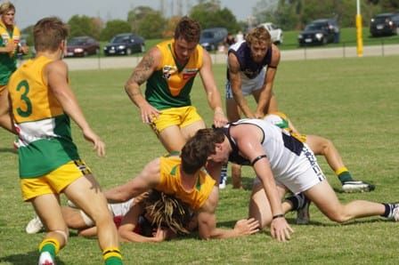 Footy returns in perfect conditions post image