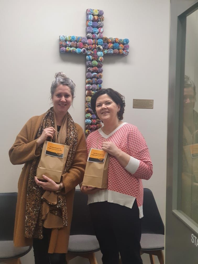 Checking in can help post image