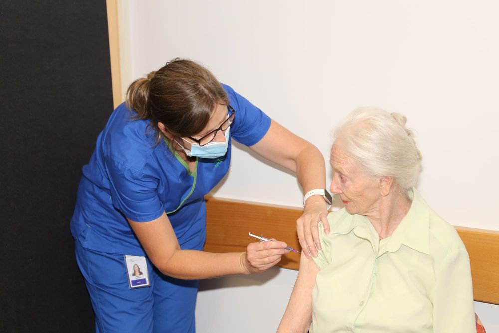 COVID vaccinations rolled out at Andrews House post image