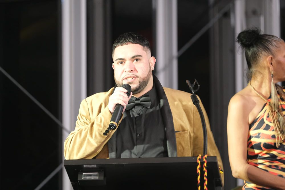 Lionel performs at first NAIDOC Ball post image