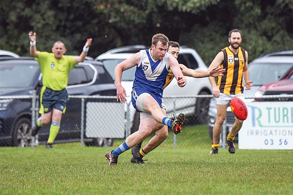 Blues win a close one post image