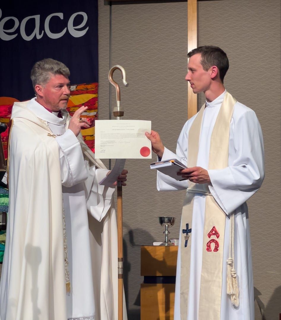 Anglican welcome post image