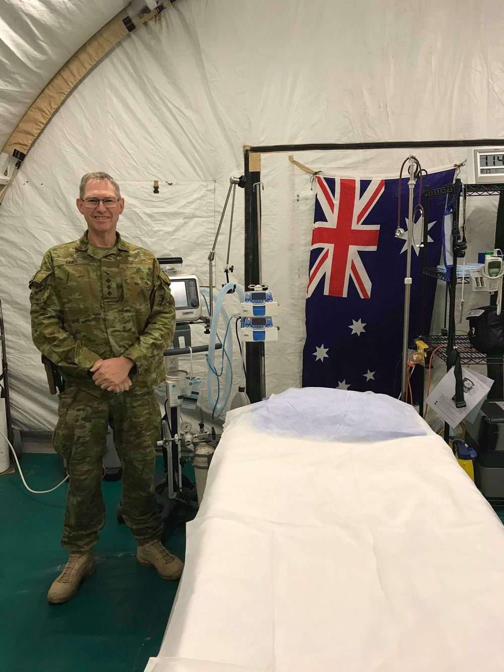 A combination of military and civic nursing service post image