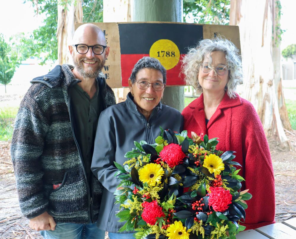 Locals gather to acknowledge survival day post image