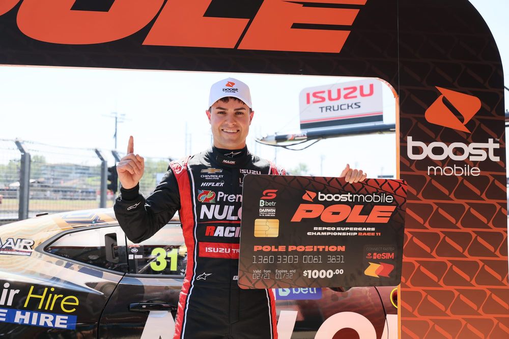 Golding wins pole position post image