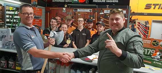 Glen is world champion post image