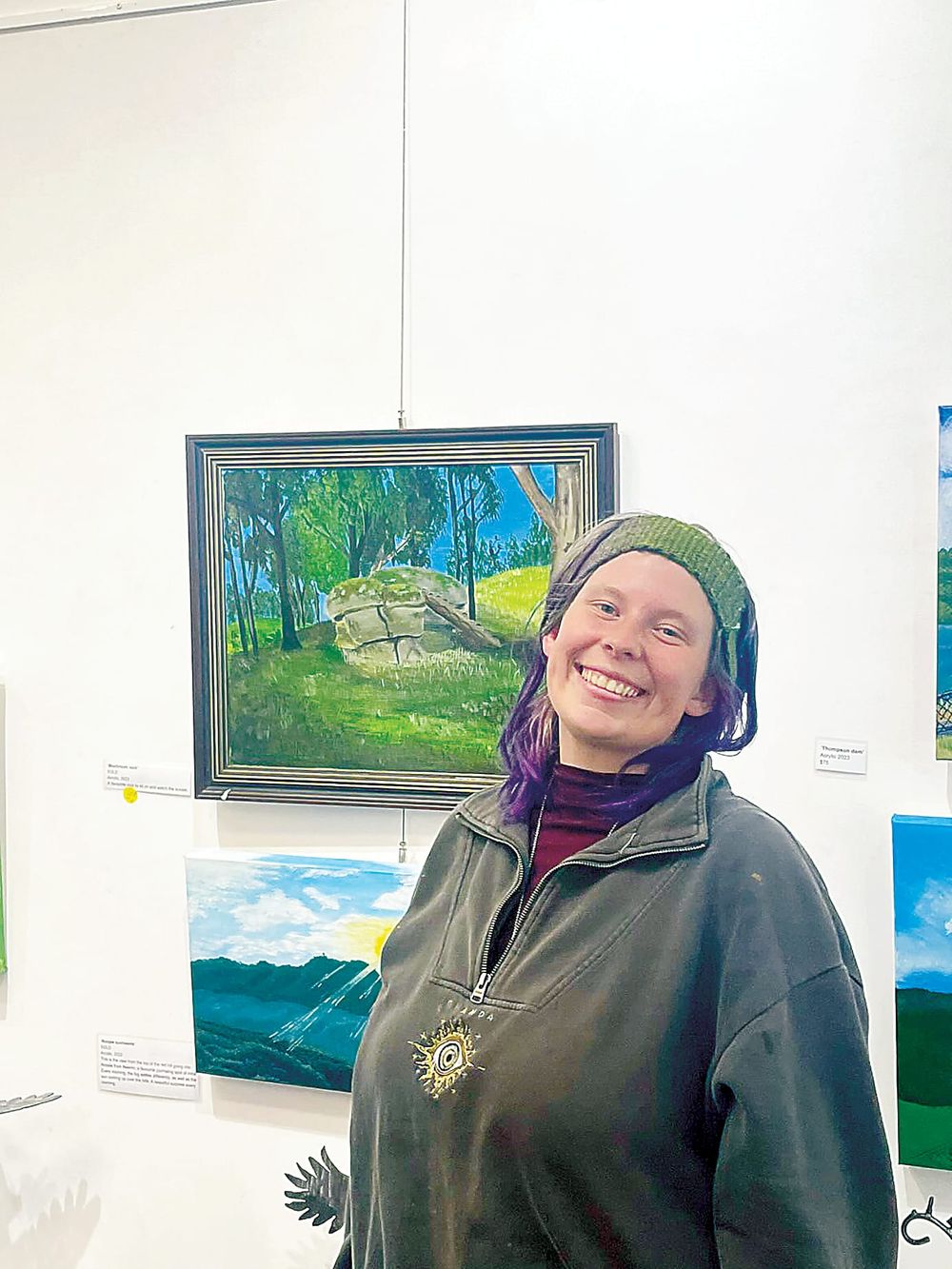 Local art on display post image