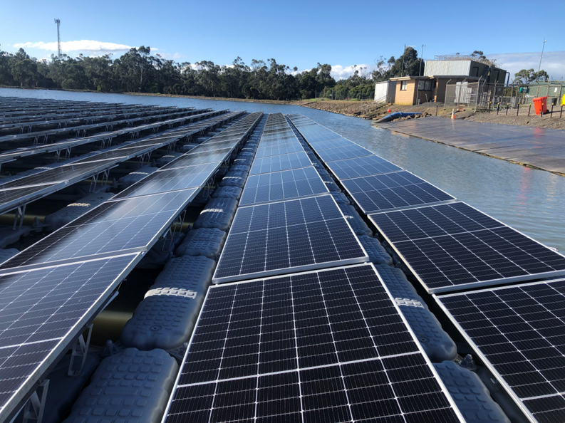 Switch flicked on floating solar array post image