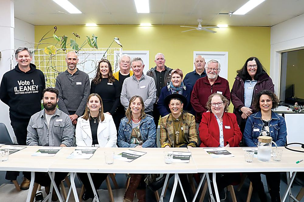 Candidates speak up at forum post image