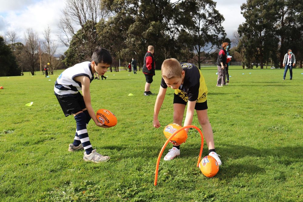 First Auskick clinic for specialist school post image