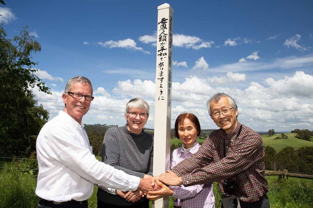 Peace pole installed in Jindivick post image