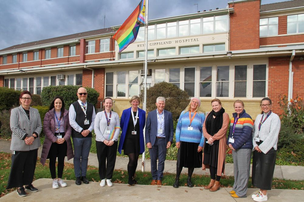 Flag raising for IDAHOBIT Day post image