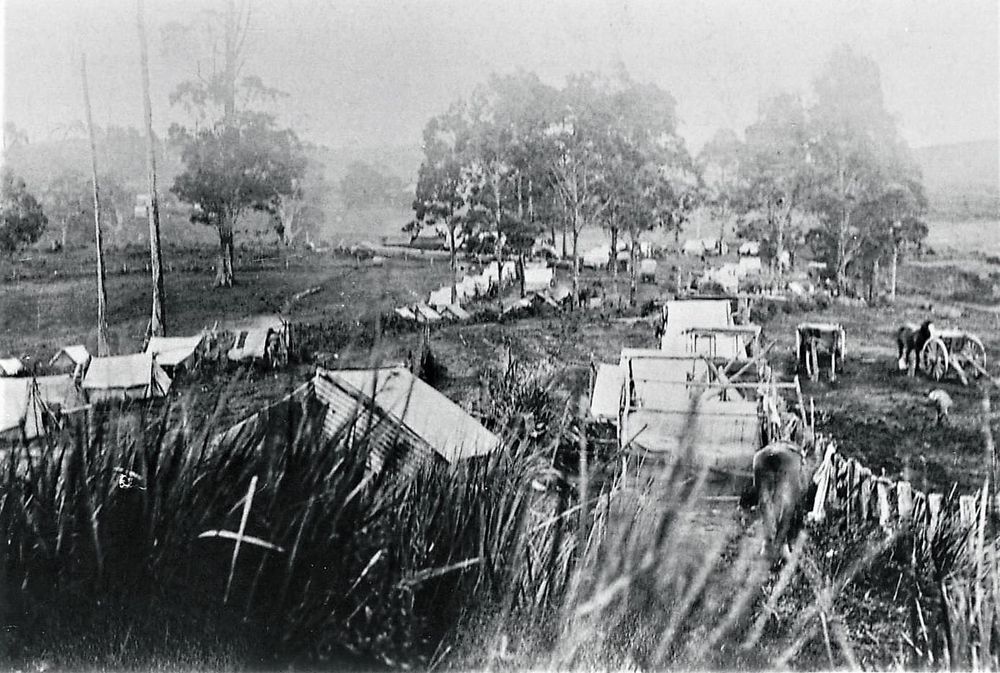 Snapshot of the past: railway workers camp post image