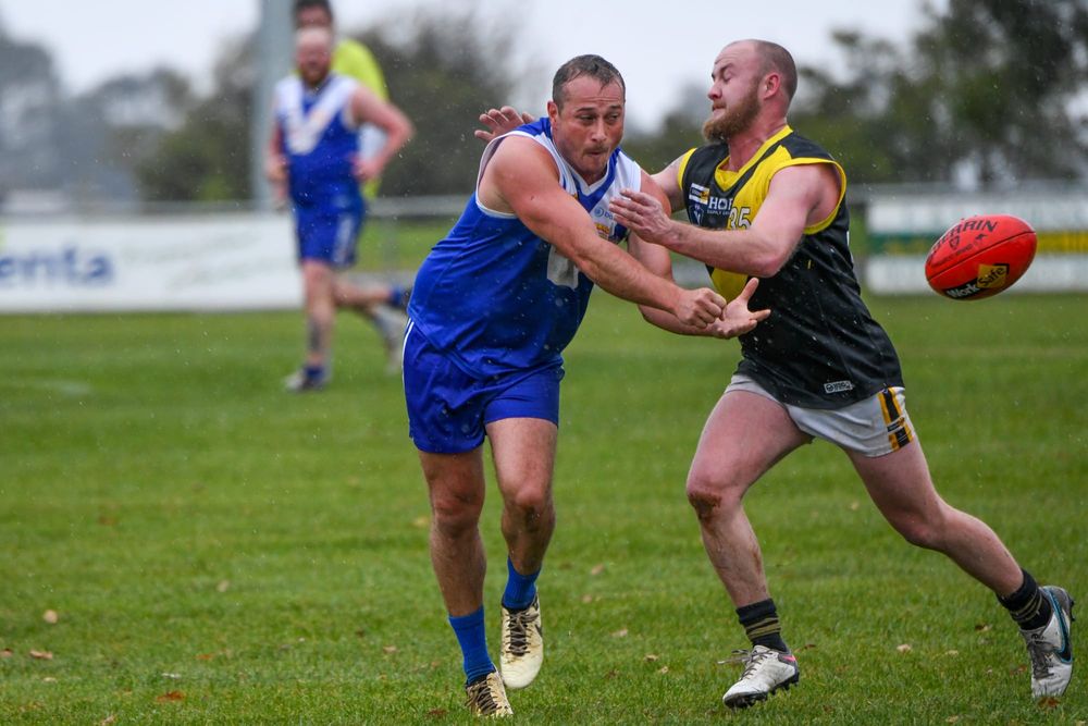 Blues honour past players post image