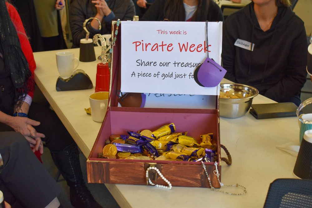 Community house holds pirate day post image