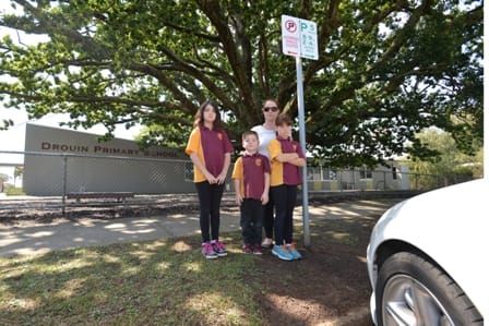 Parents angry at school parking post image