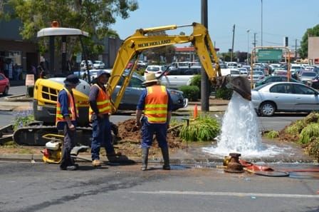 Burst main closes businesses post image