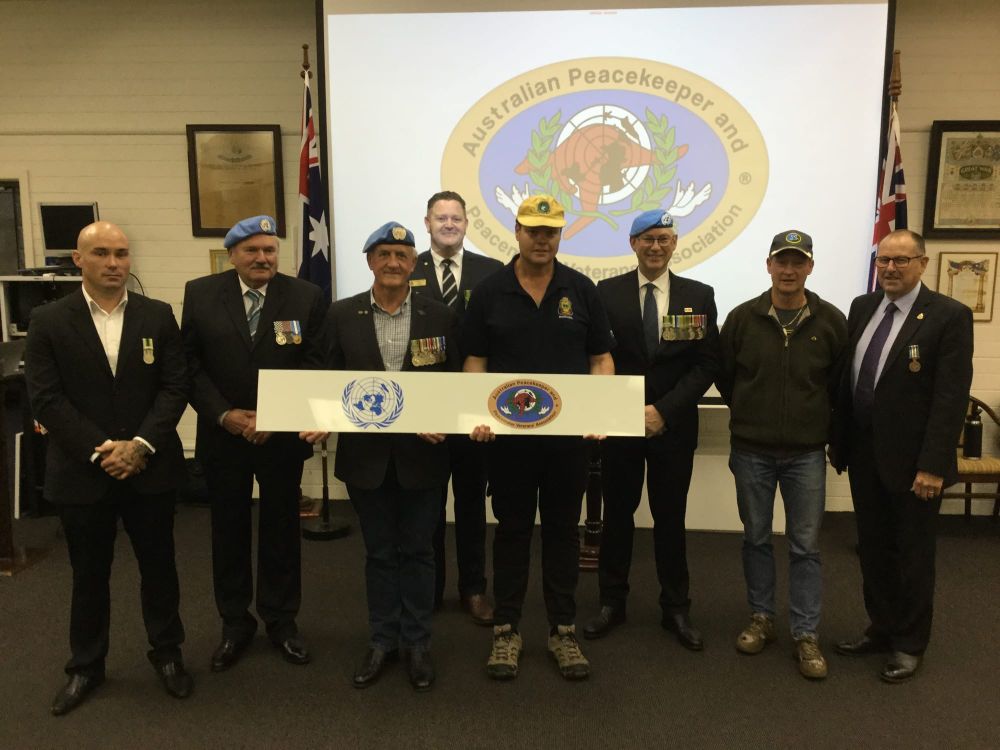 Peacekeepers acknowledged at Warragul service post image