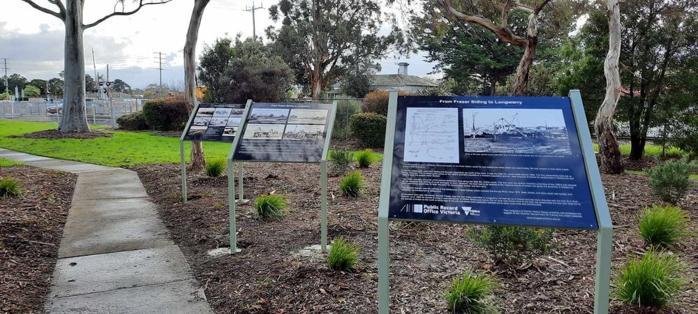 Boards give a snapshot of Longwarry's history post image